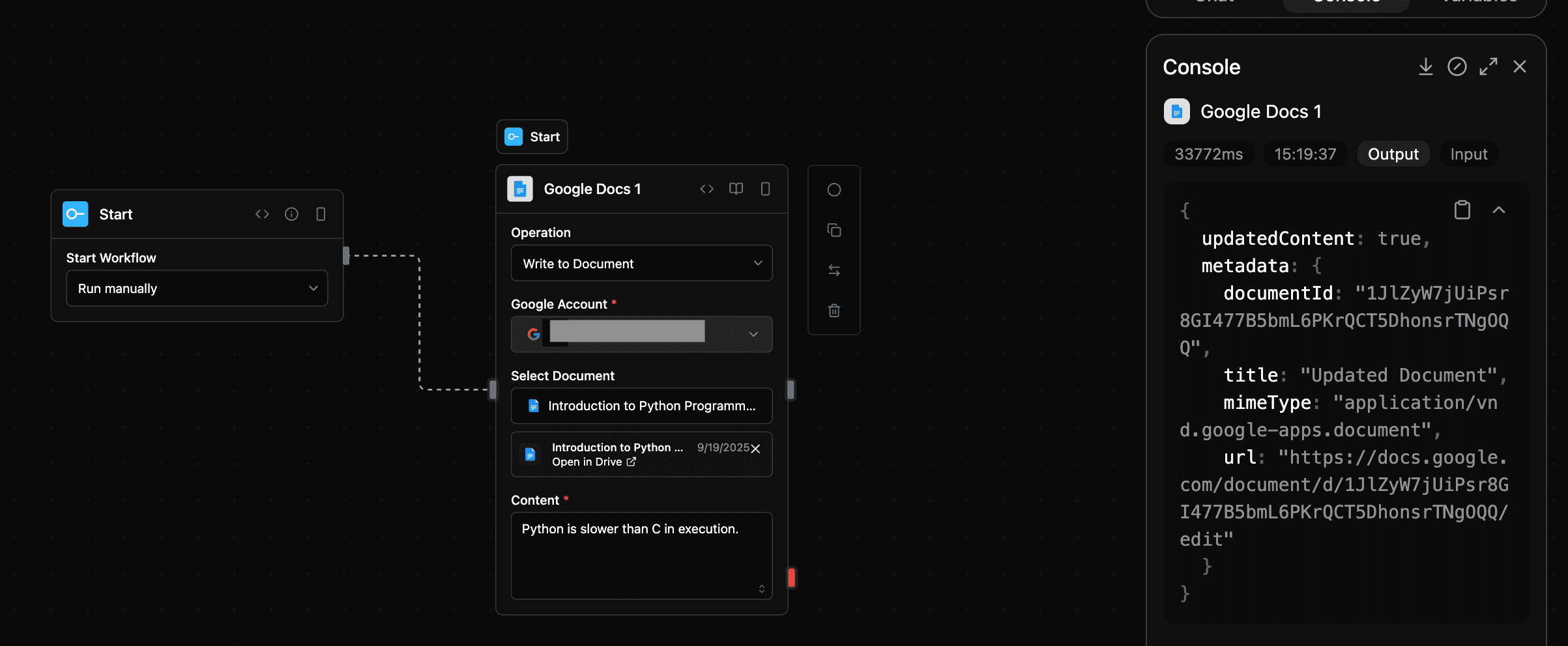 Gmail block screenshot